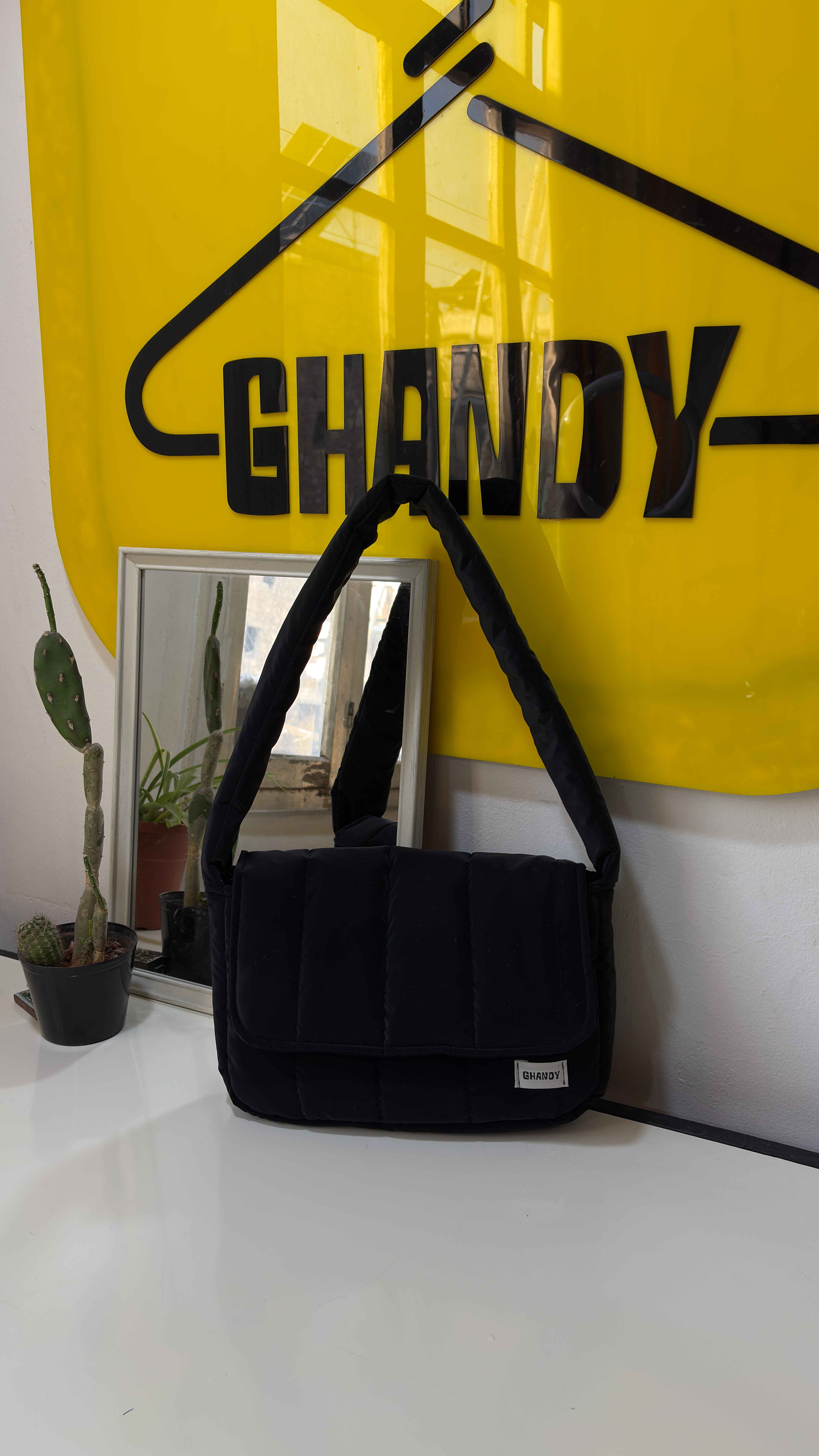 حقيبة كتف - اسود